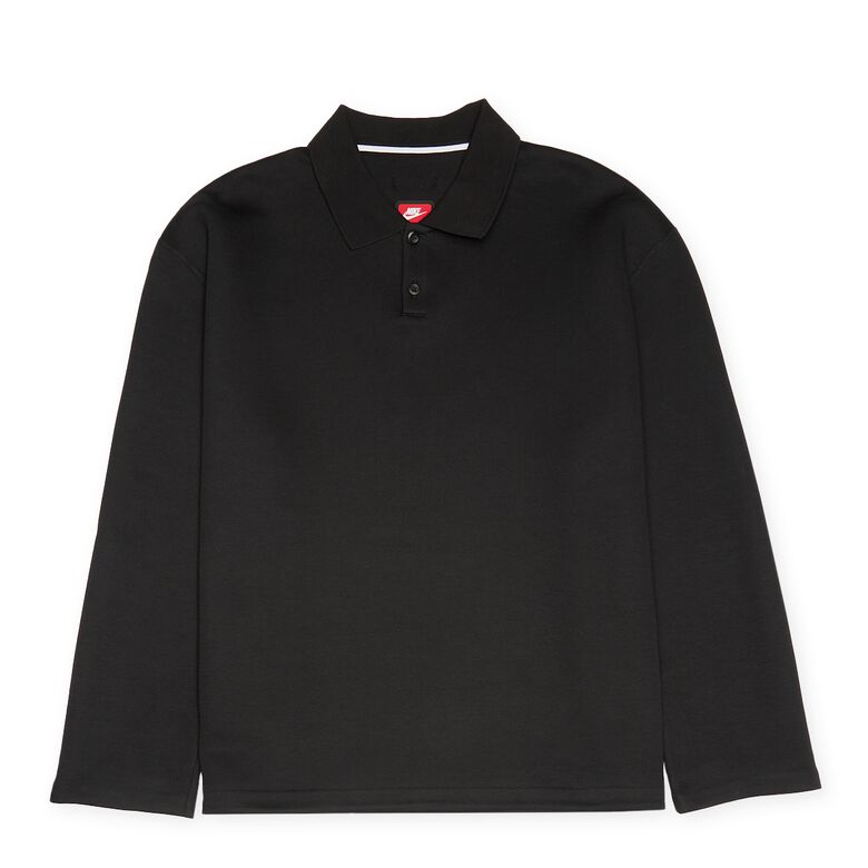 NIKE Tech Fleece Reimagined Poloshirt Black