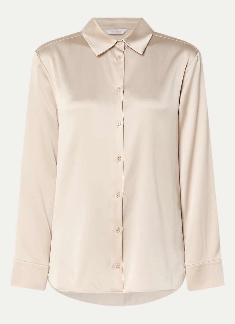 Camicetta MaxMara Finire in misto seta