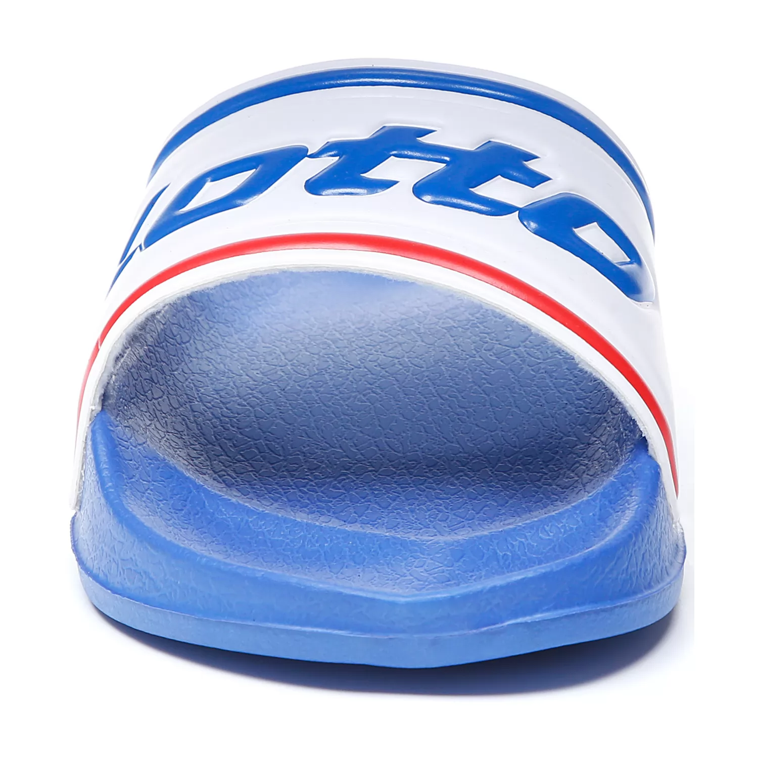 MIDWAY IV SLIDE PACIFIC BLUE/CELO WHITE/FLAME RED