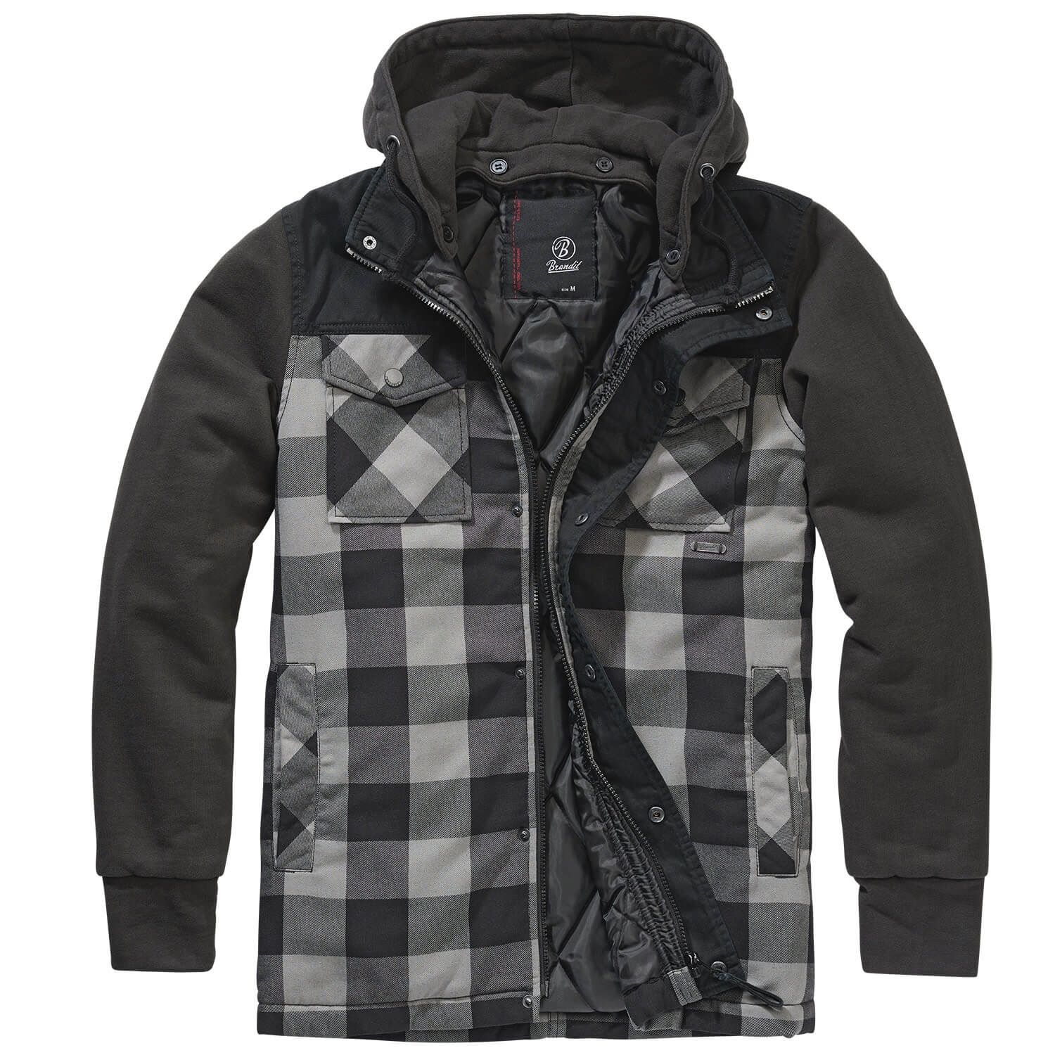 Jervis Checked Hooded Jacket