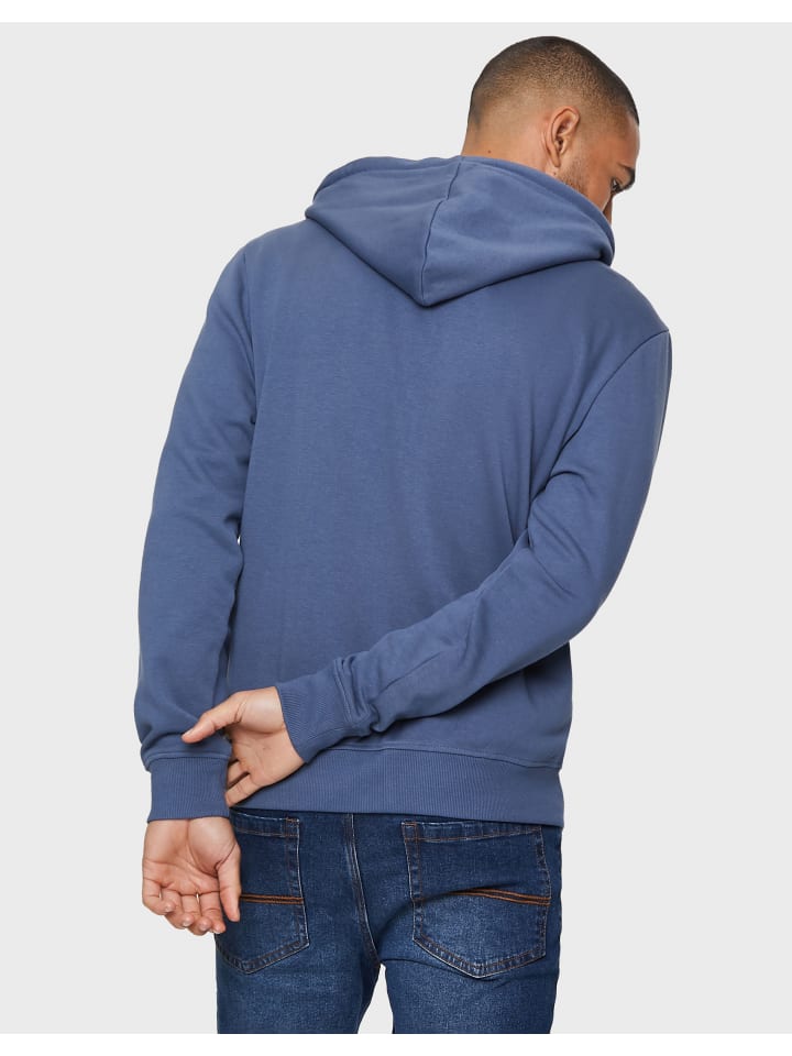 Threadbare Sweatjacke Through Tangerine in Denim Blue günstig kaufen M