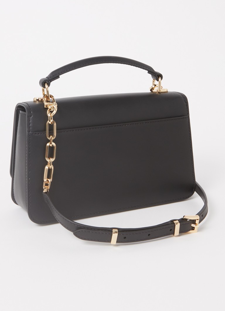 Geantă crossbody Michael Kors Delancey medie cu logo