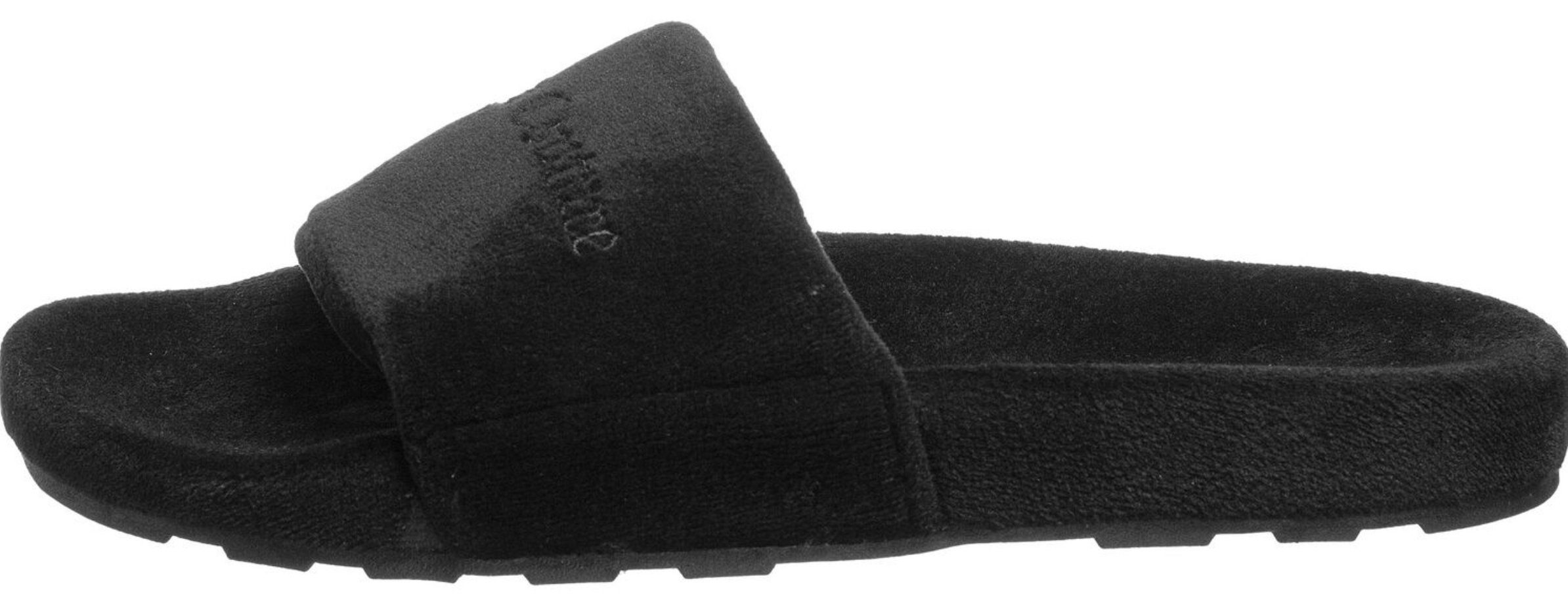 Juicy Couture Darcy Velvet Slider Badesandale