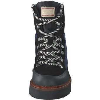 SCOTCH & SODA Olivine Schnür Boots in blau