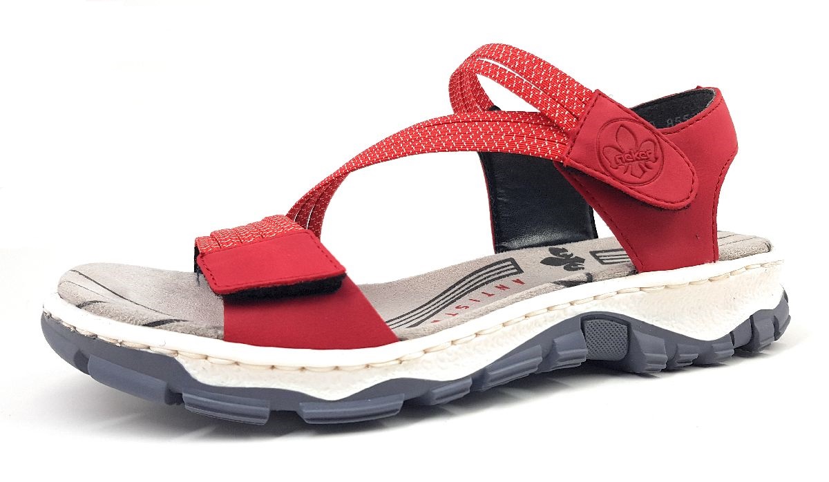 Rieker Dollaro 68871-33 Rot fire
