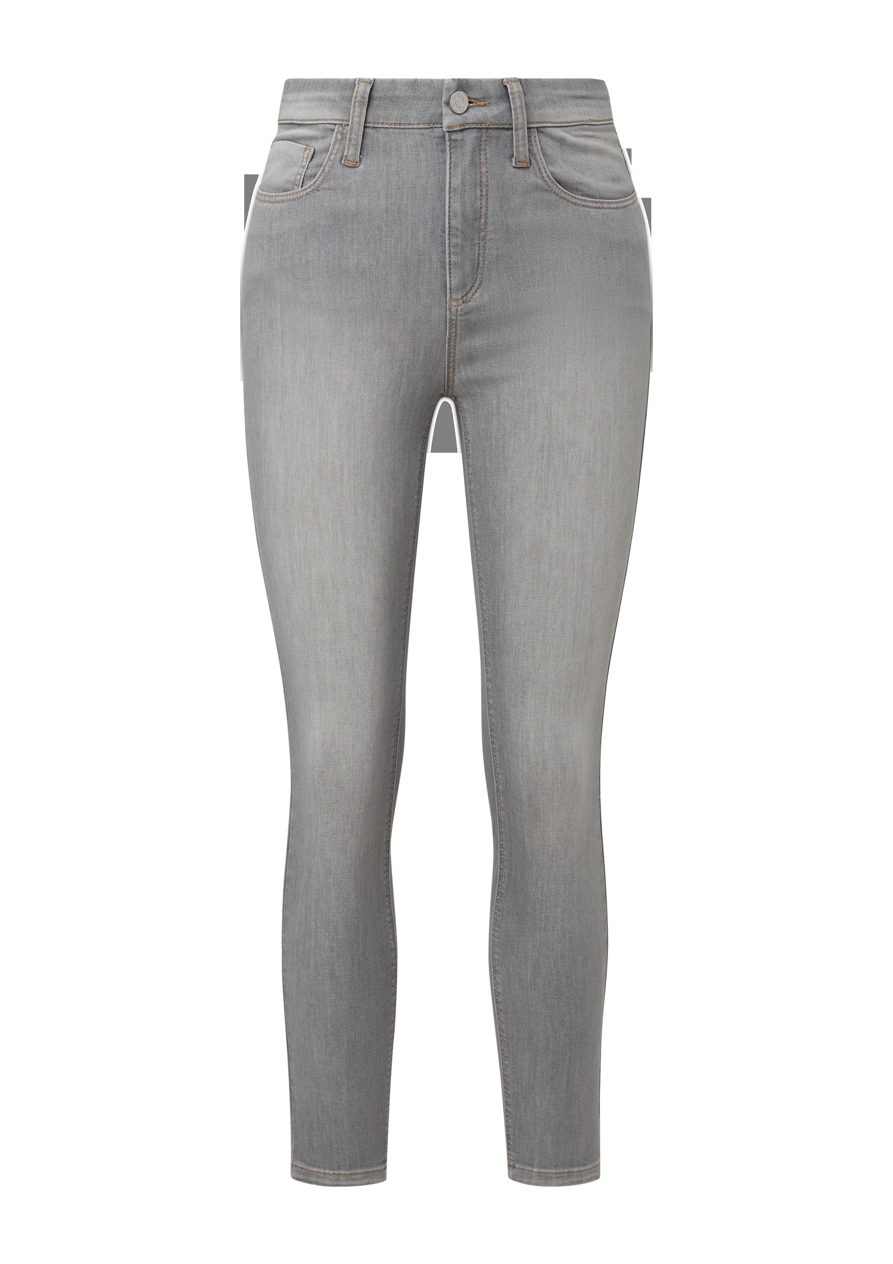 Cropped-Jeans Izabell / Slim Fit / High Rise / Slim Leg    2132216-94Z8