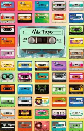 Puzzle 200 Teile - Mix Tape