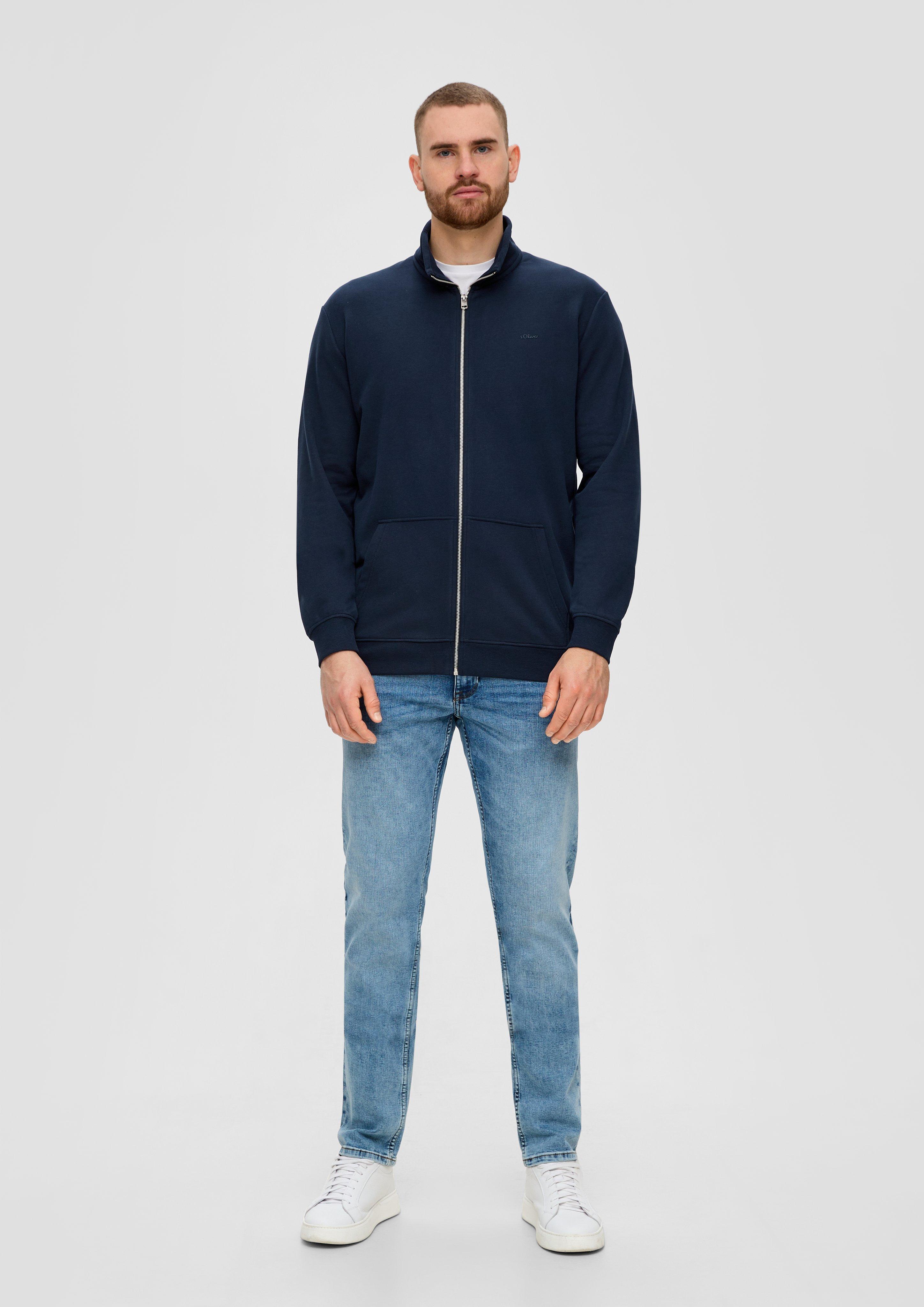 Sweatjacke mit Stehkragen  2143458-5978