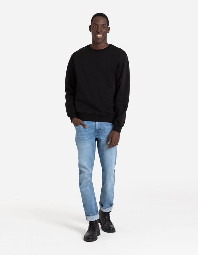 Sweatshirt - Rippbündchen