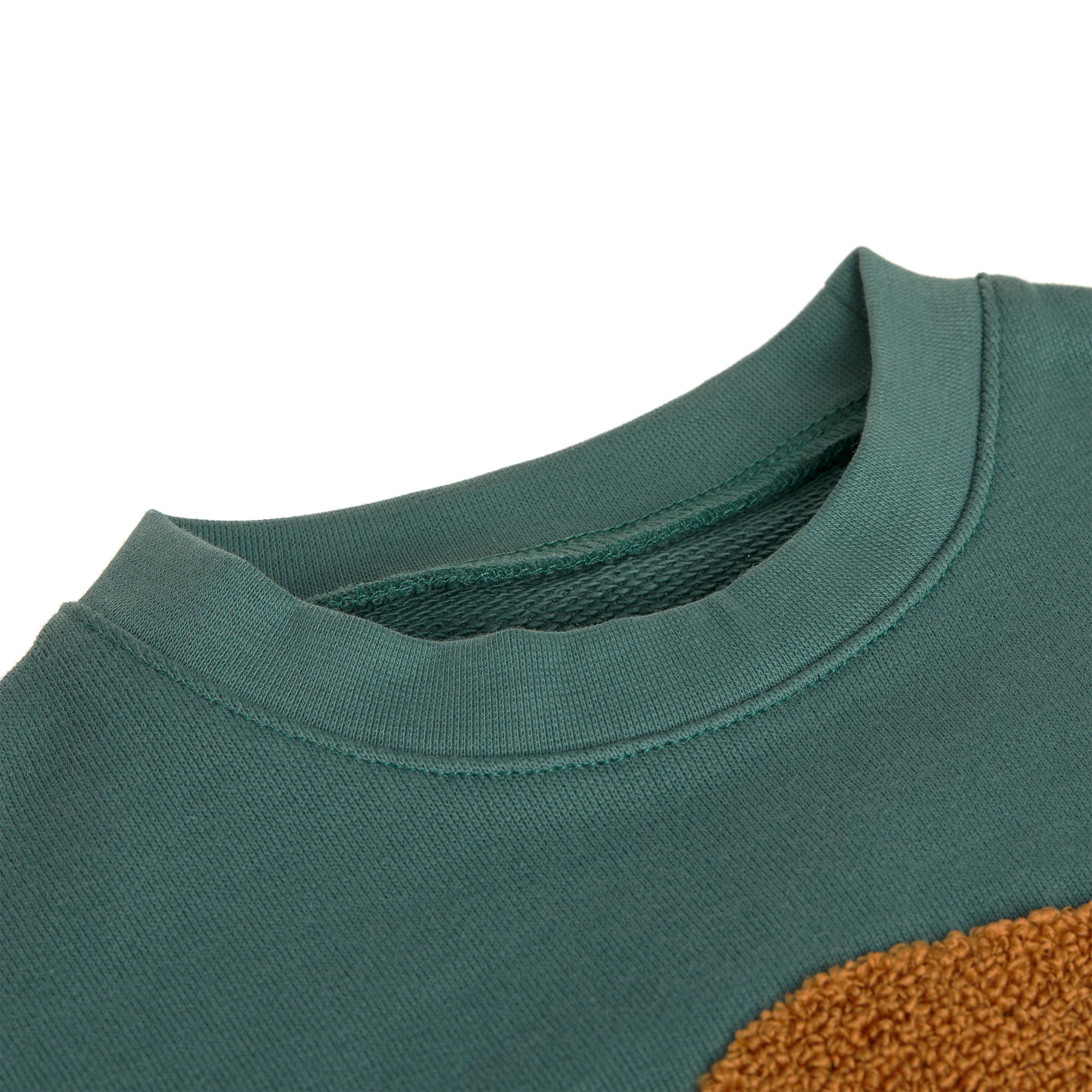 Kinder Pullover - Bio Baumwolle, Little Gang, Smile Grün