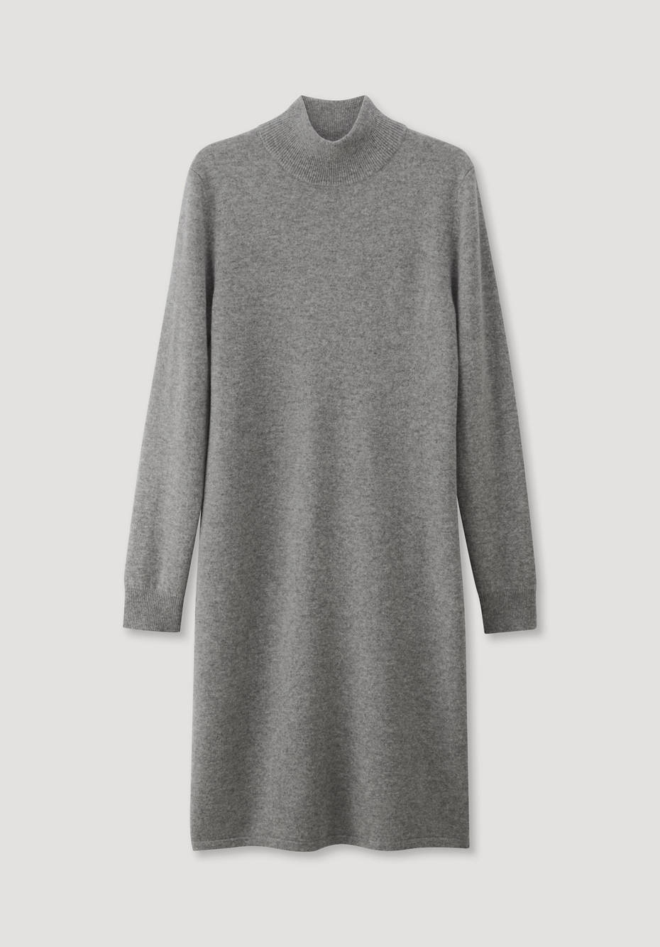 Strickkleid aus Bio-Merinowolle mit Kaschmir