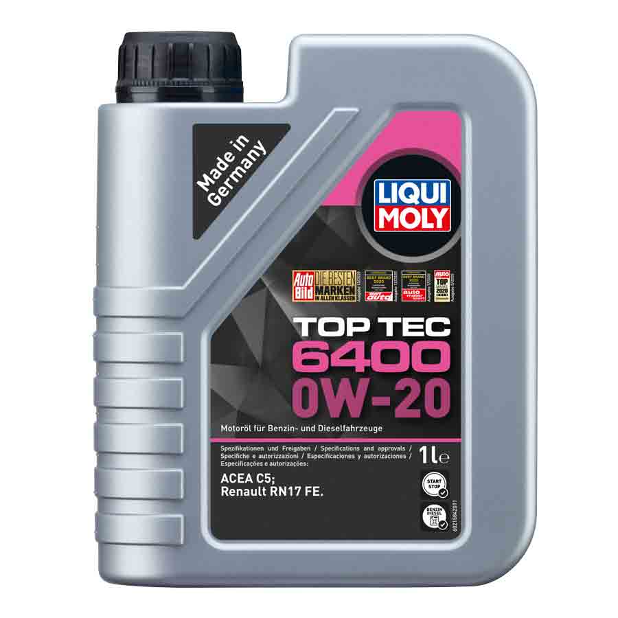 Liqui Moly Top Tec 6400 Motoröl, 0W-20, 1 l - ATU