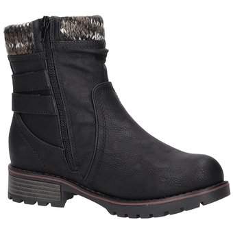 Barbarella Stiefelette in schwarz
