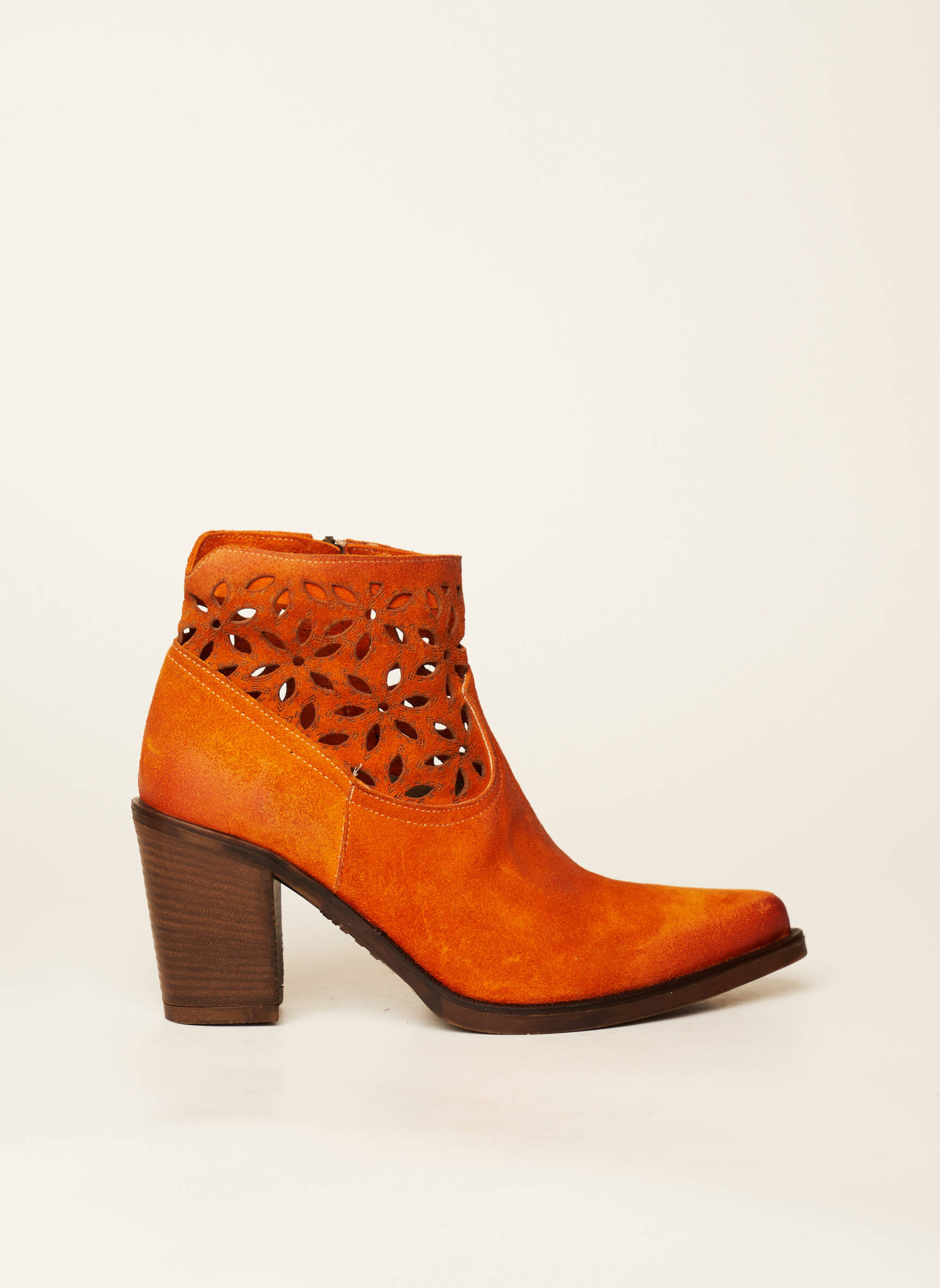 Emanuele Crasto Bottines Femme couleur orange
