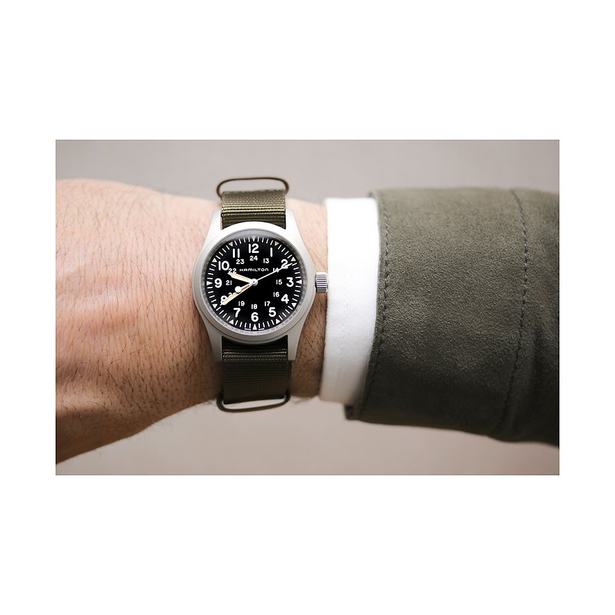Hamilton Herrenuhr Khaki Field Mechanical 38mm