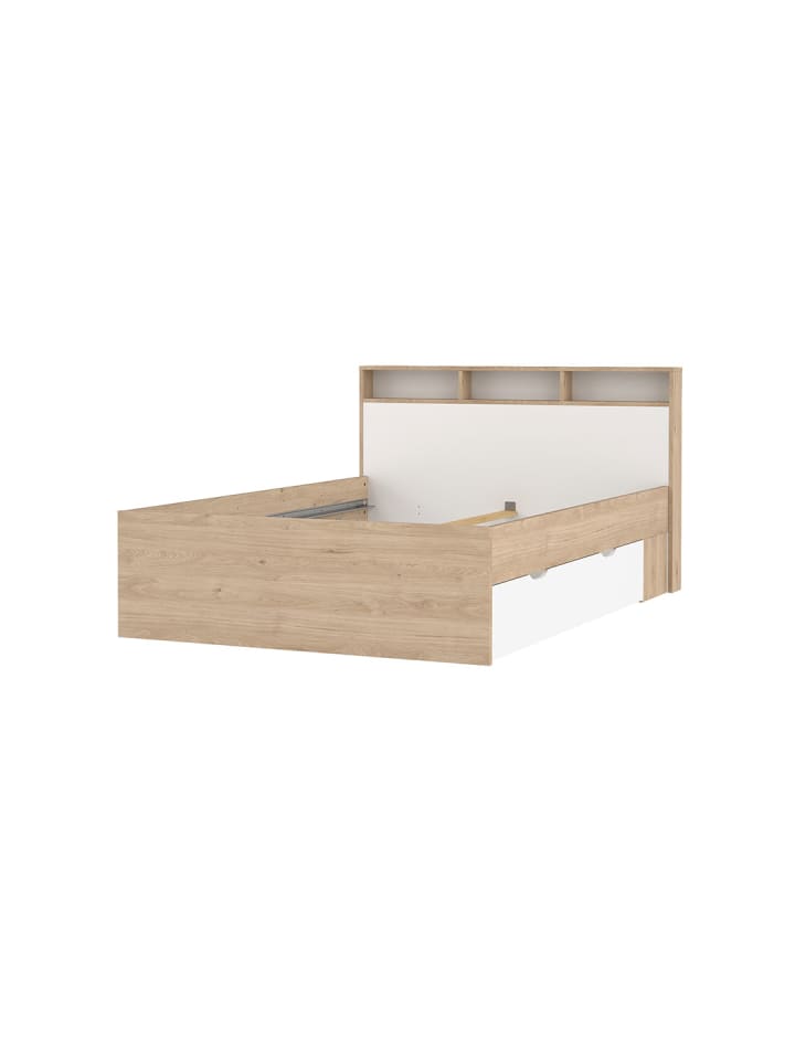 ebuy24 Bett Ikast Eiche 150 x 216 cm günstig kaufen onesize