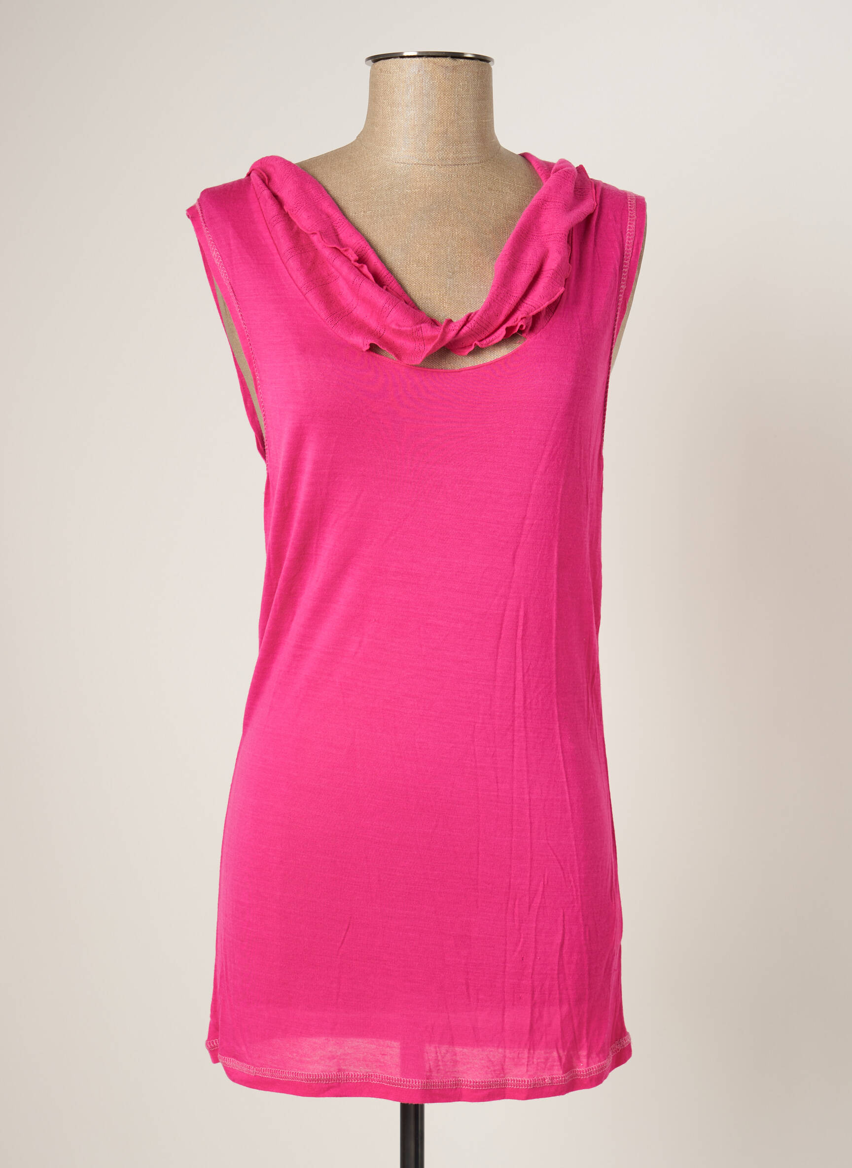 Lola Espeleta Tuniquesansmanche Femme couleur rose