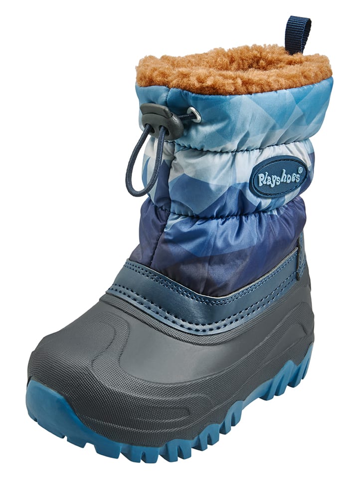 Playshoes Winterstiefel in Blau günstig kaufen