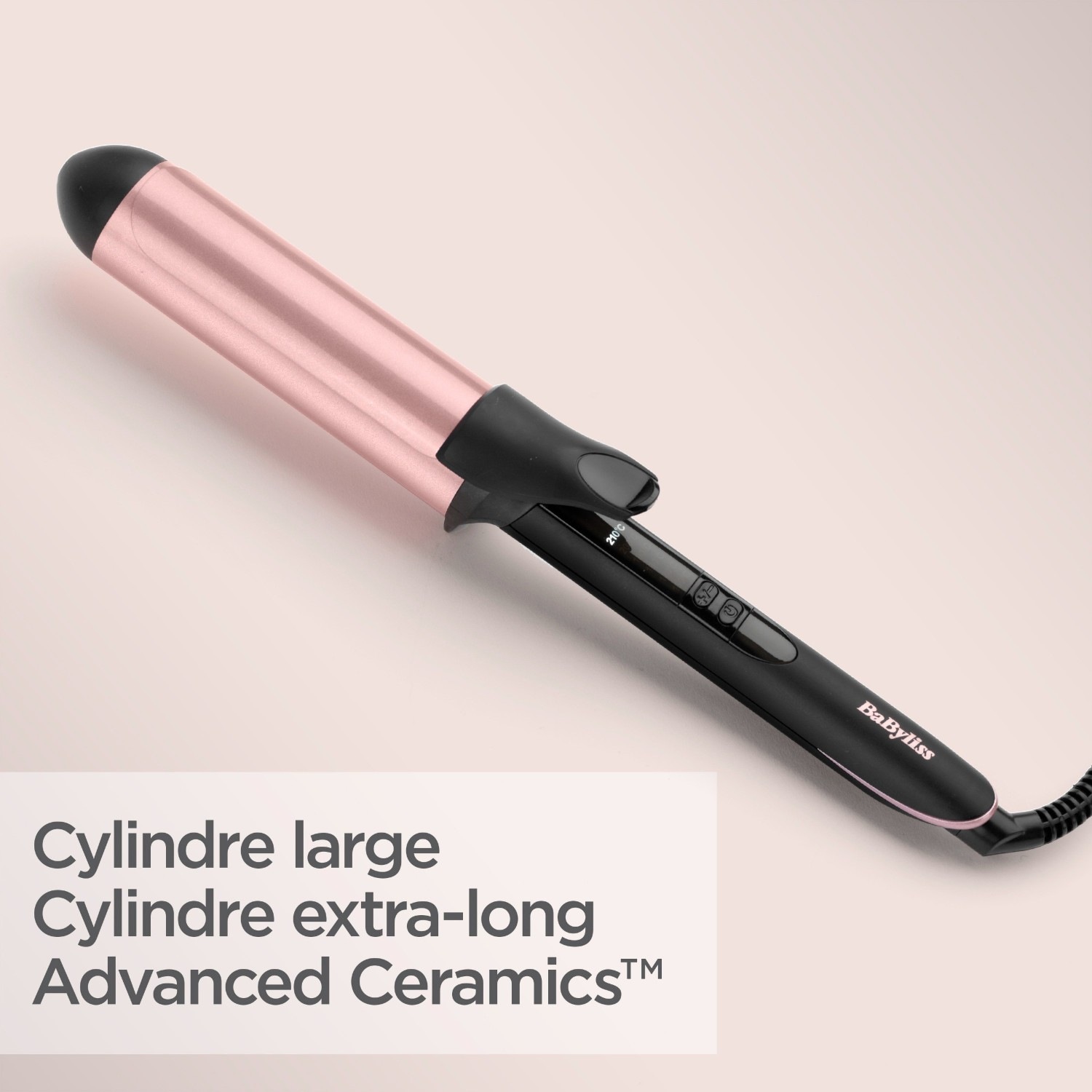 BaByliss C453E - Uvijač za kosu 38 mm od kvarcne keramike