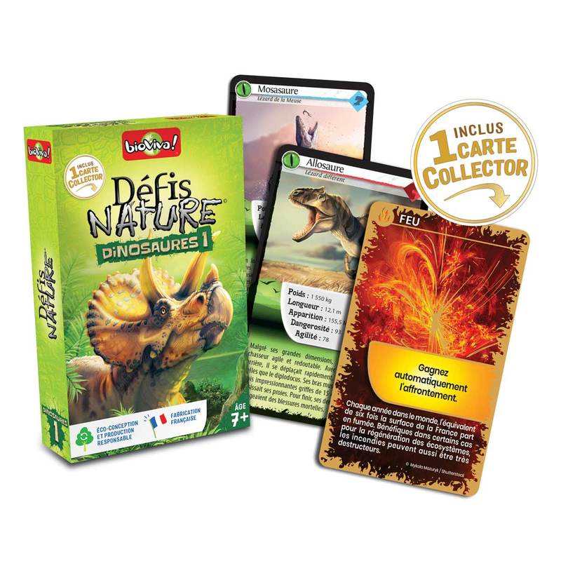 Défis nature dinosaure 1 version 2022 Bioviva