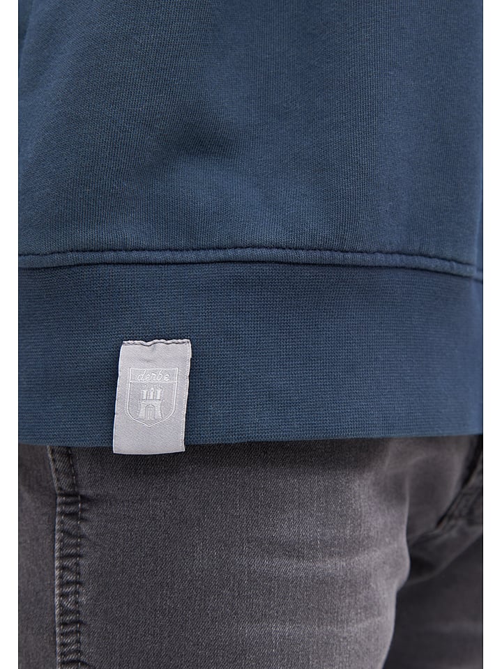 Derbe Sweatshirt in Dunkelblau günstig kaufen