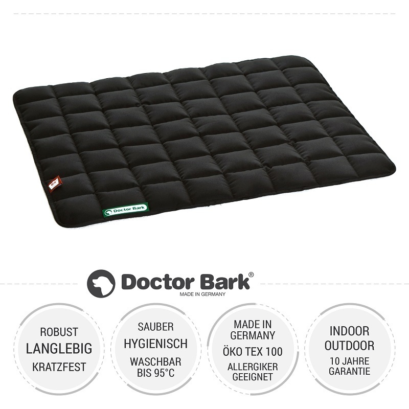 Doctor Bark Hundedecken Doctor Bark Liegedecke schwarz M
