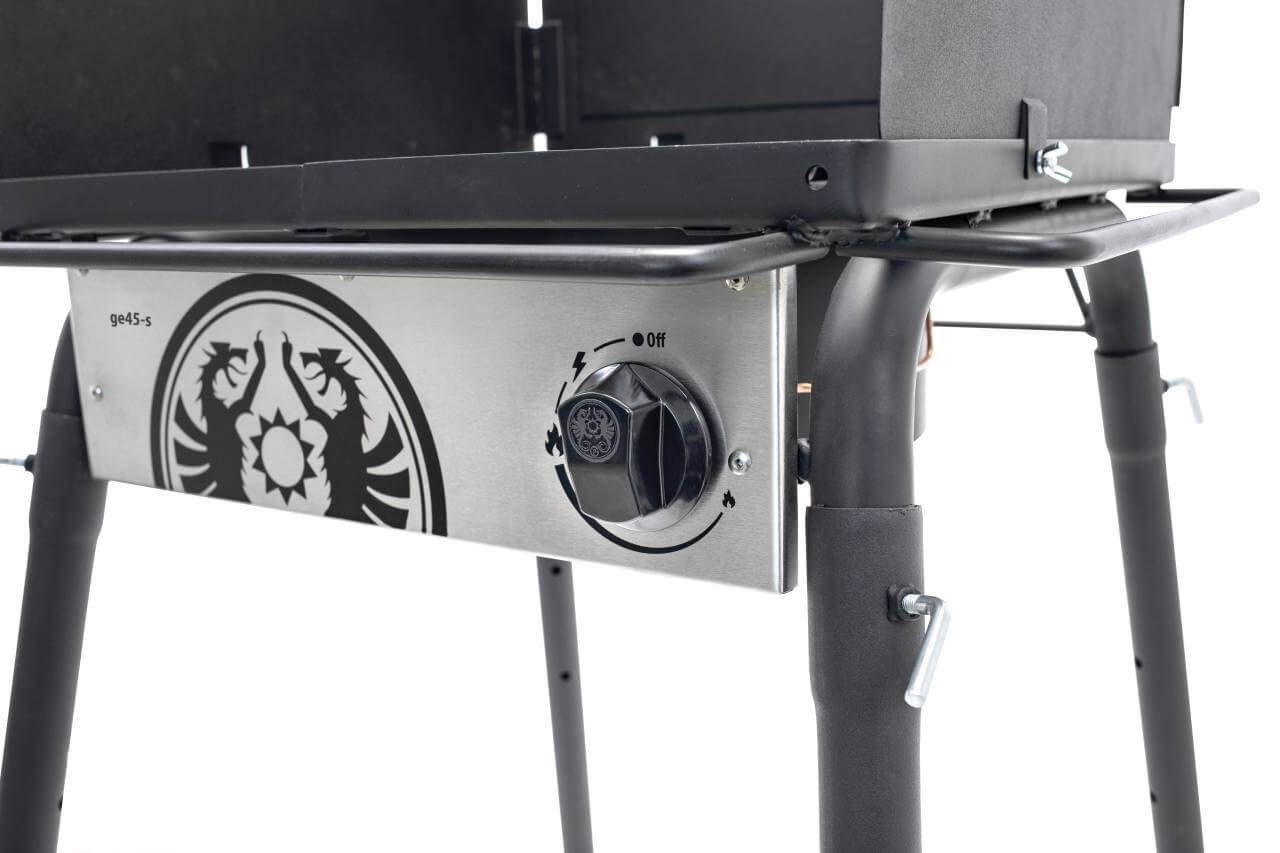 Petromax Gasgrill, Gastisch Einzelbrenner ge45-s für Feuertopf