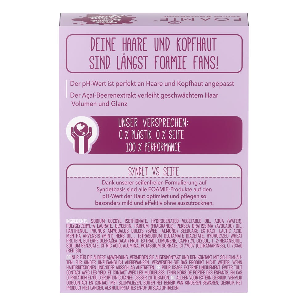 FOAMIE Conditioner Bar - You're Adorabowl 80 g