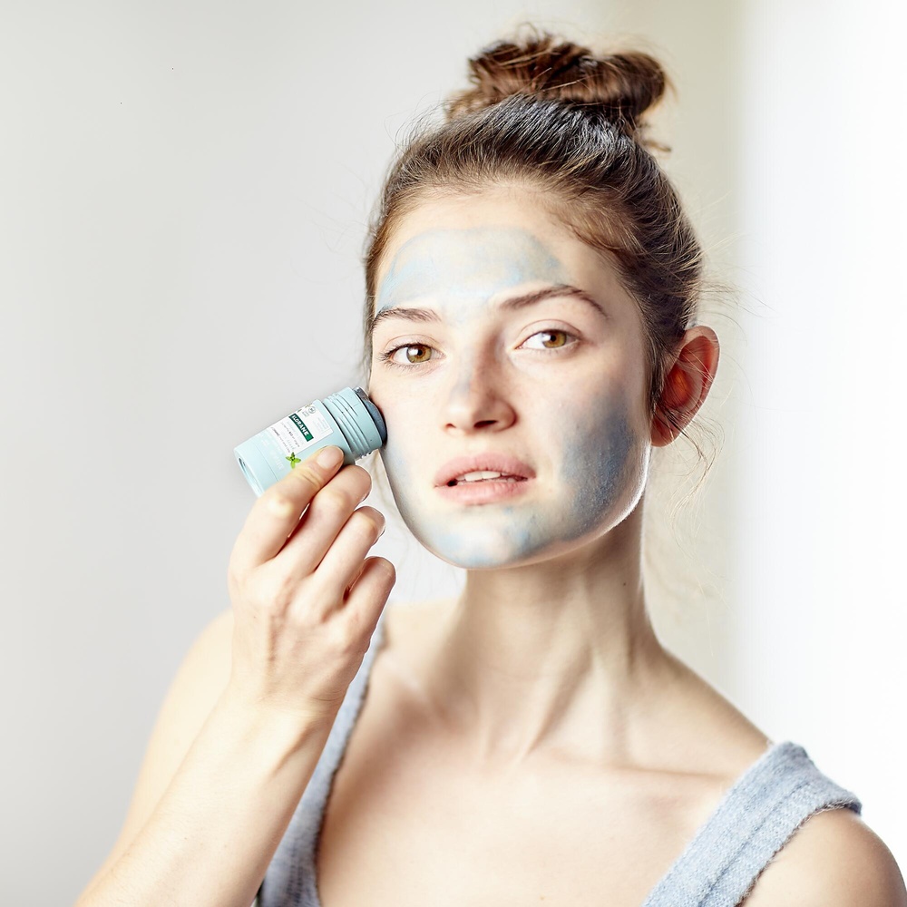 Klorane Menthe Aquatique et Argile - Masque en s tick visage Bio Soin visage