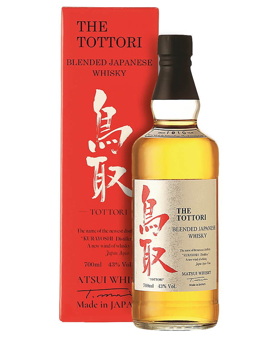 Blended Japanese Whisky The Tottori Matsui 0,7 ℓ, En Étui