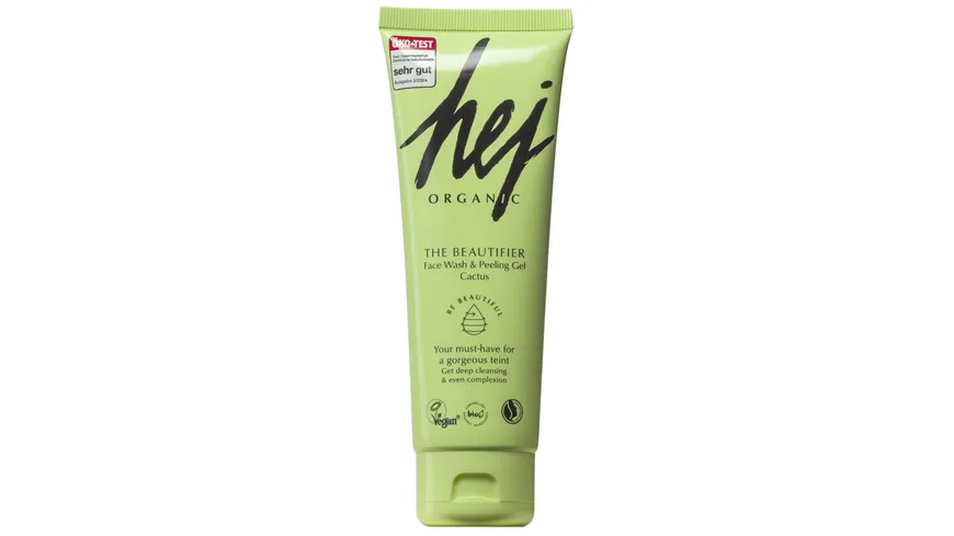 HEJ ORGANIC The Beautifier Face Wash And Peeling 125 ml