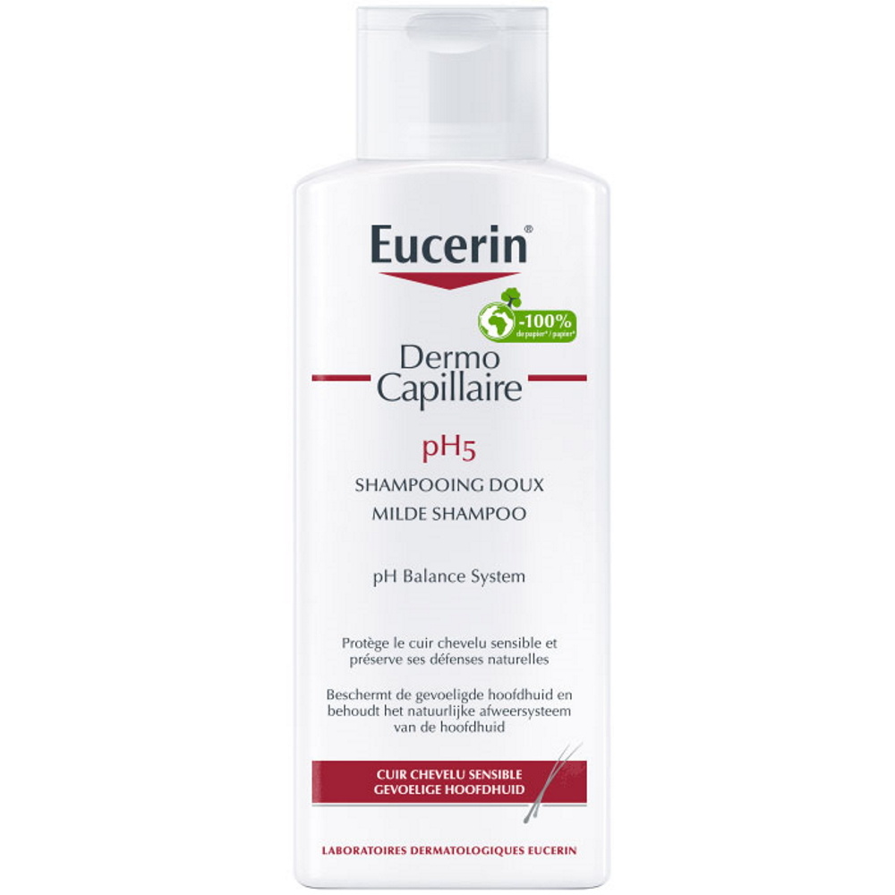 eucerin DERMOCAPILLAIRE Shampooing Doux pH5 Protection Shampooing doux peaus sensibles