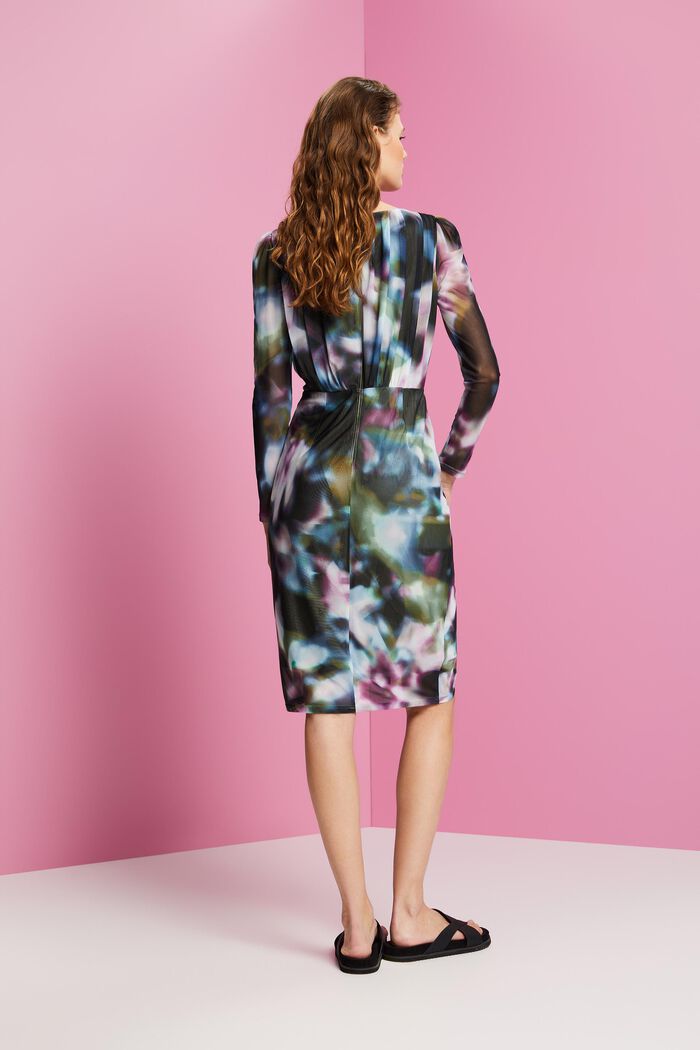 Bedrucktes Meshkleid