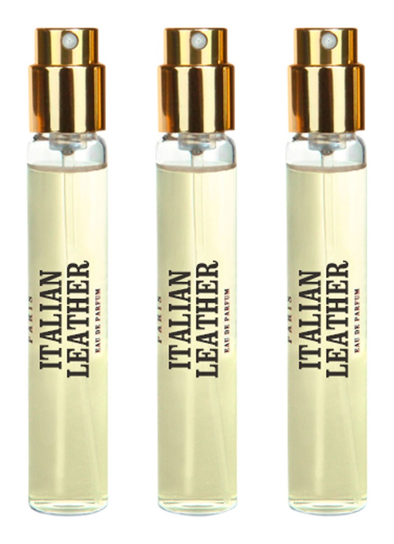 Memo Paris Italian Leather Eau de Parfum - lot de 3 recharges