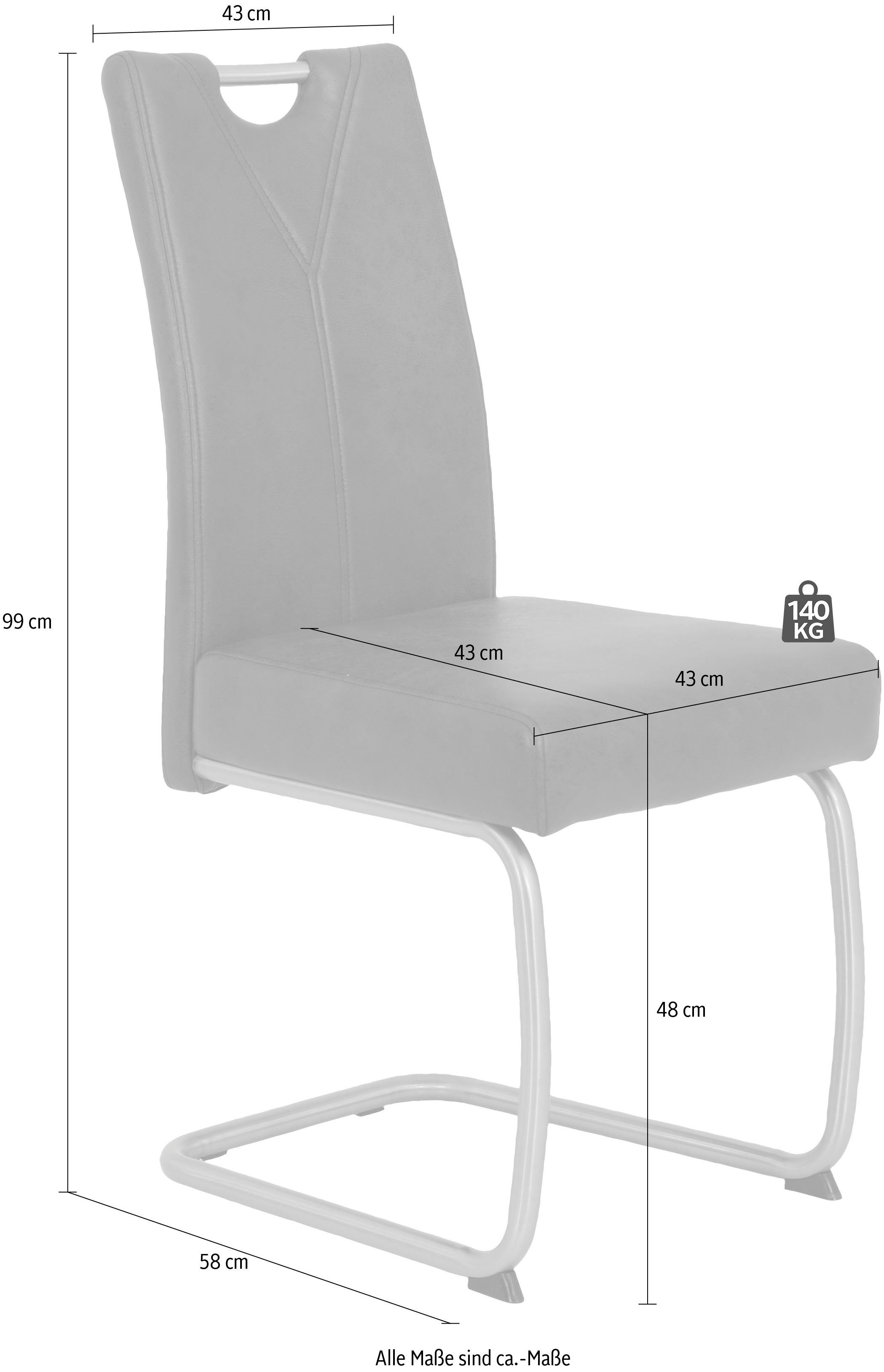 HELA Freischwinger Sophia S (Set, 2 St)