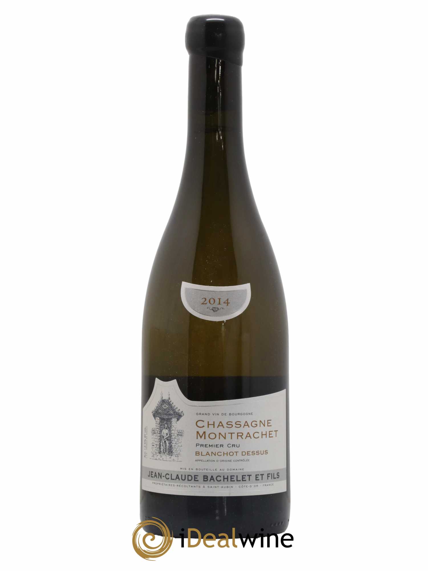 Chassagne-Montrachet 1er Cru Blanchot Dessus Jean-Claude Bachelet (Domaine)  2014 - Lot de 1 Bouteille