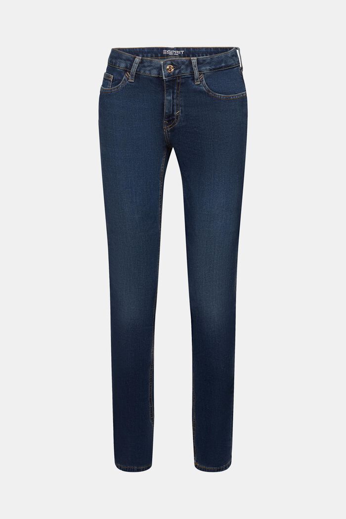 Mid-Rise-Stretchjeans in schmaler Passform