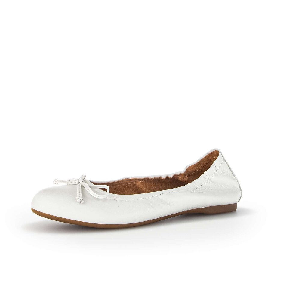 Gabor fashion Eleganter Ballerina weiß