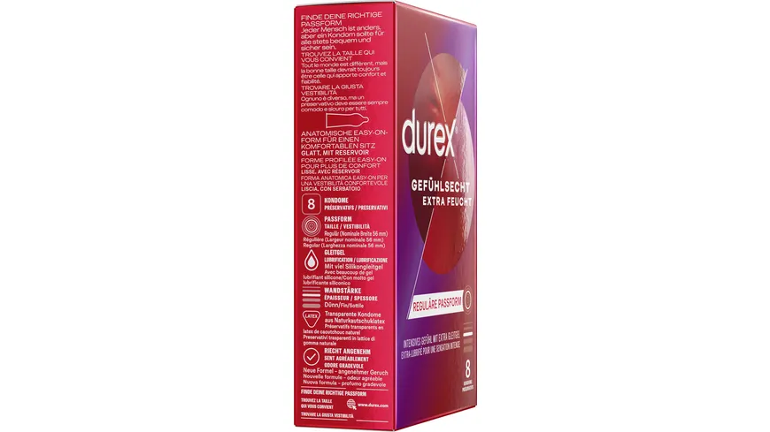 Durex Kondome Gefühlsecht Extra Feucht
