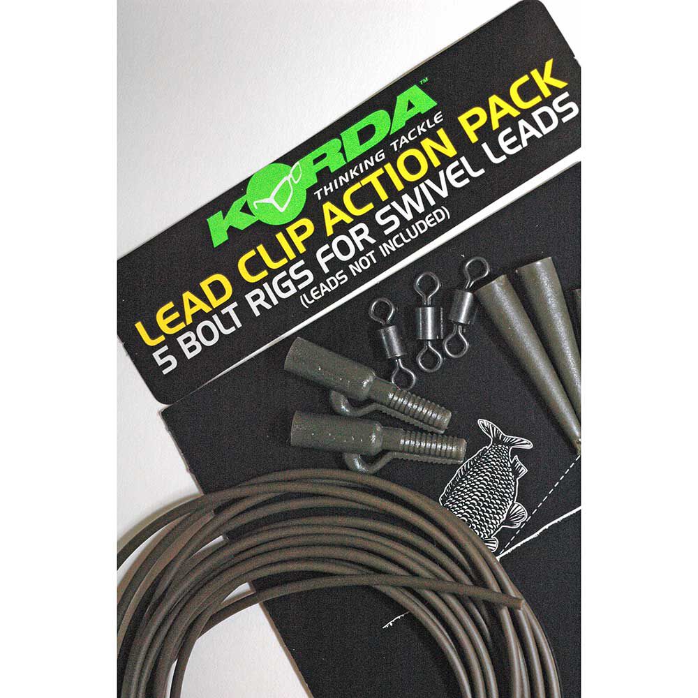 Korda lead clip action pack carp rig