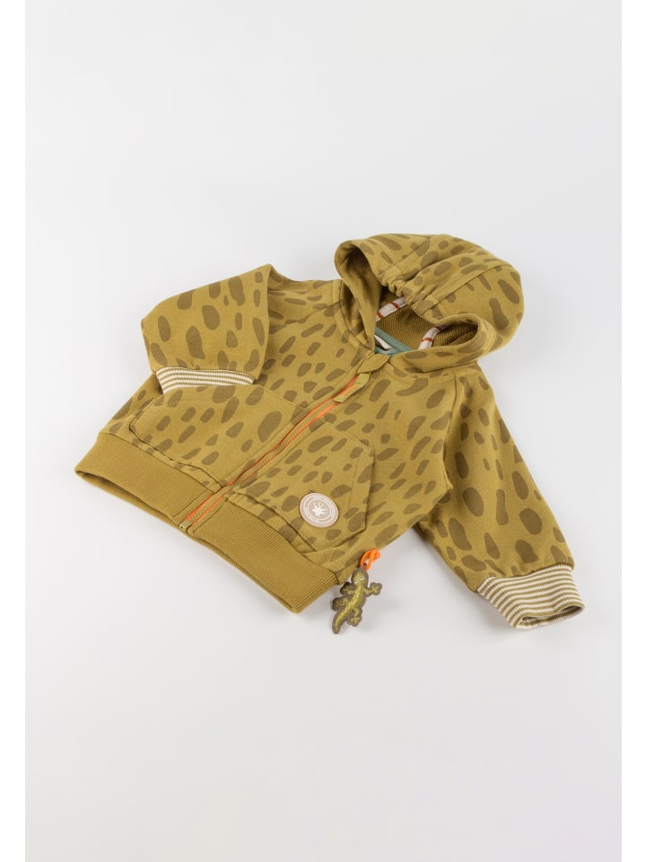 Sigikid Sweatjacke welcome to the jungle in Grün günstig kaufen