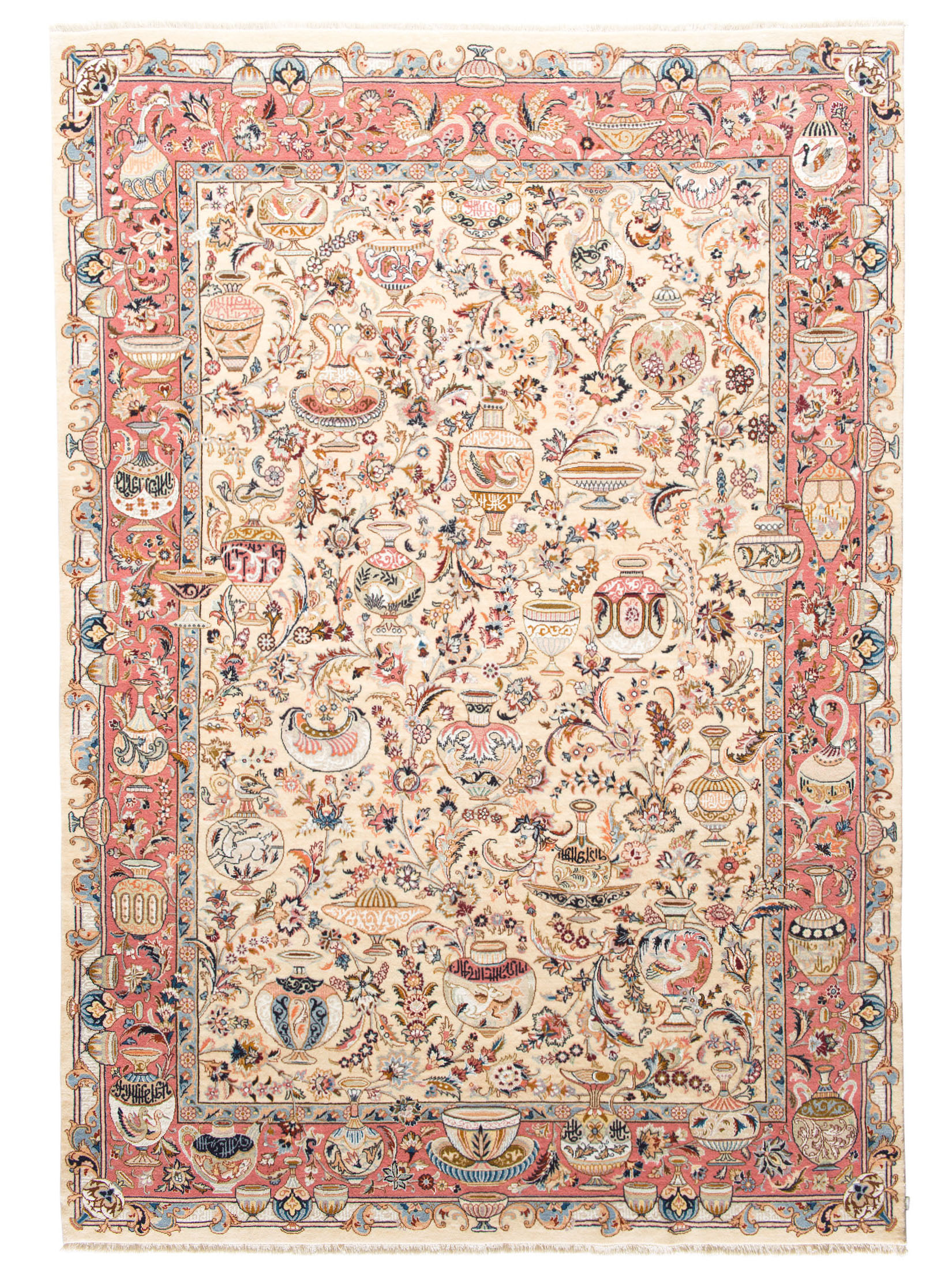 Vasen Kaschmar ca. 245 x 346 cm, Unikat / Einzelstück