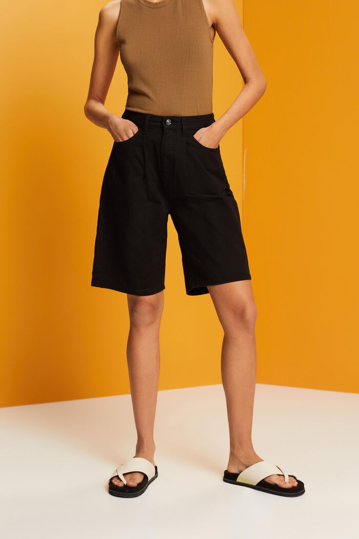 Bermudashorts aus Stretchbaumwolle