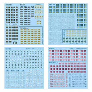 World War III: Nordic Forces Decals (4)