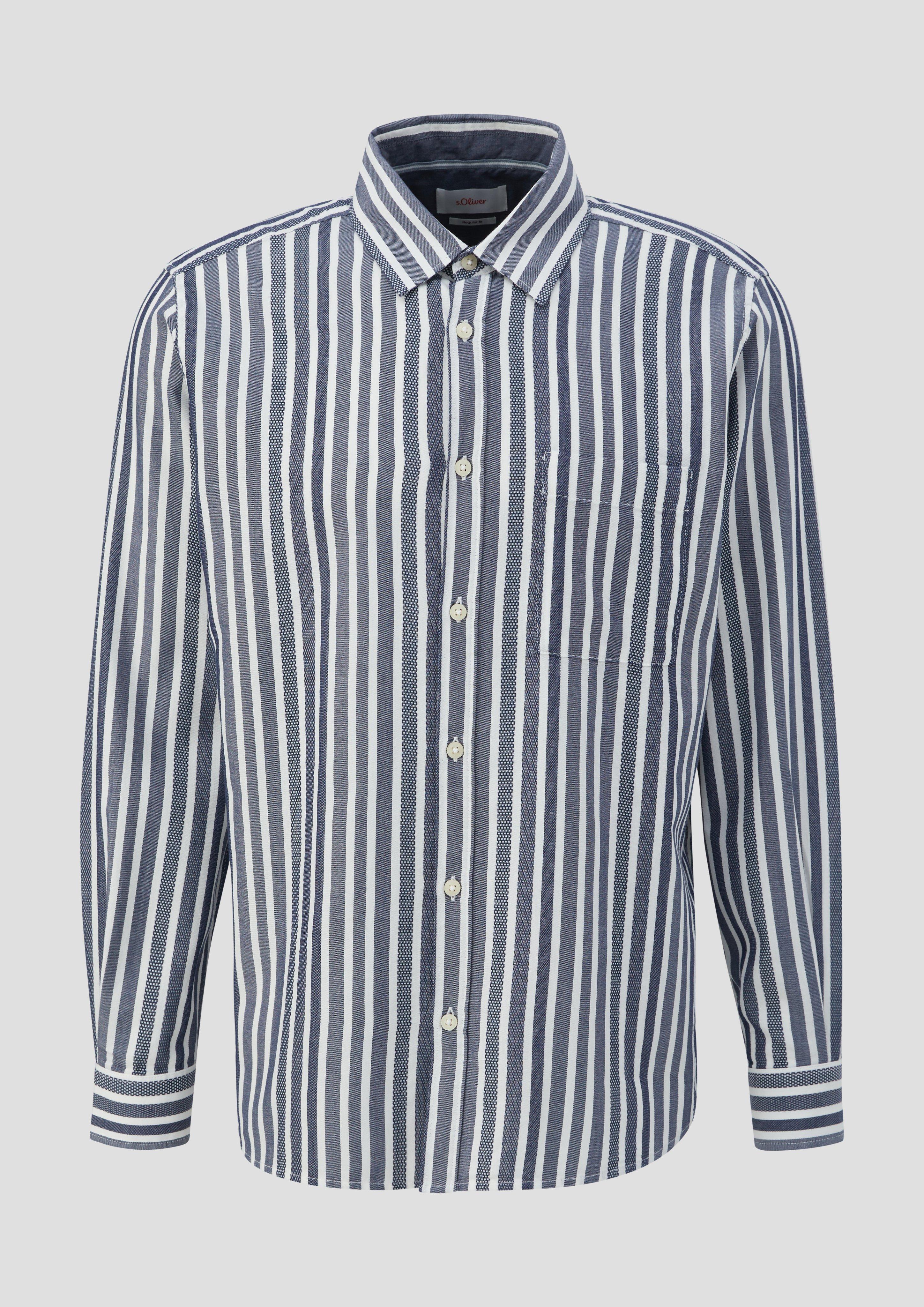 Hemd mit seitlichem Detail am Saum  2143524-58G5