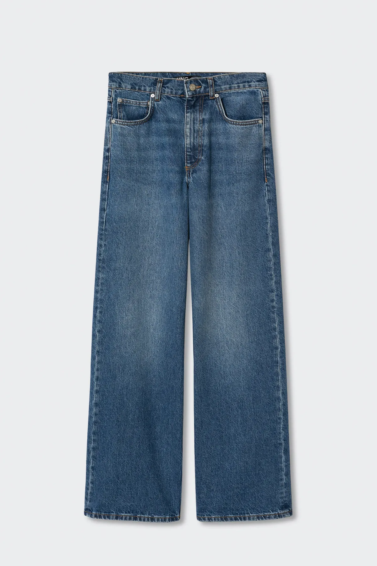 MANGO  Jeans - Blau - Wide Leg