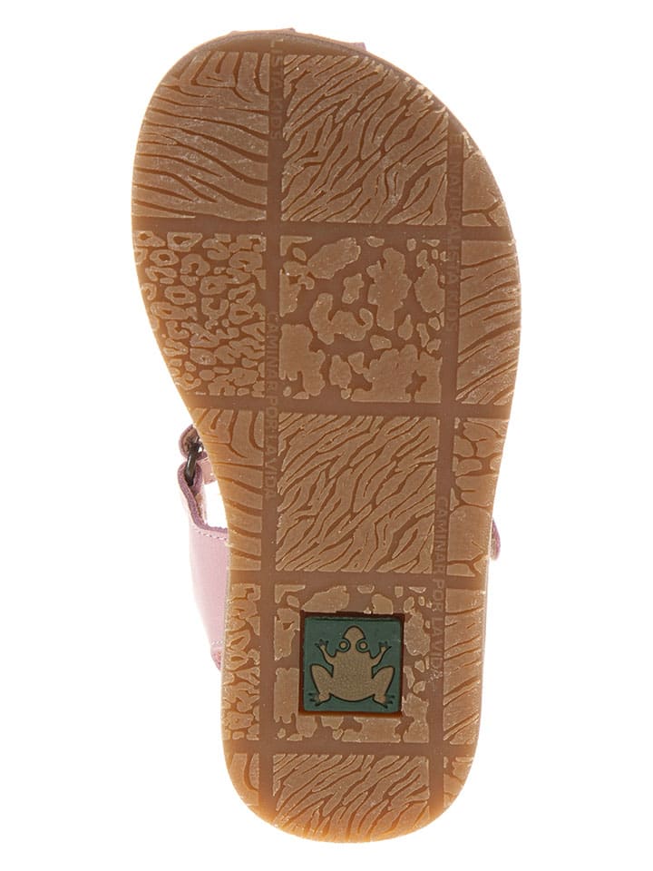 El Naturalista Leder-Sandalen in Rosa günstig kaufen
