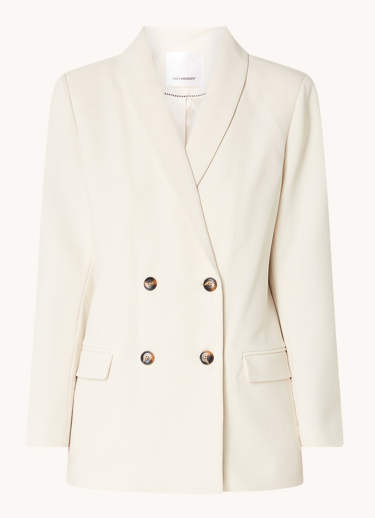 Blazer doppiopetto Co'Couture Vola con tasche a patta