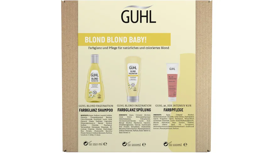 GUHL Love Speech Box Blond