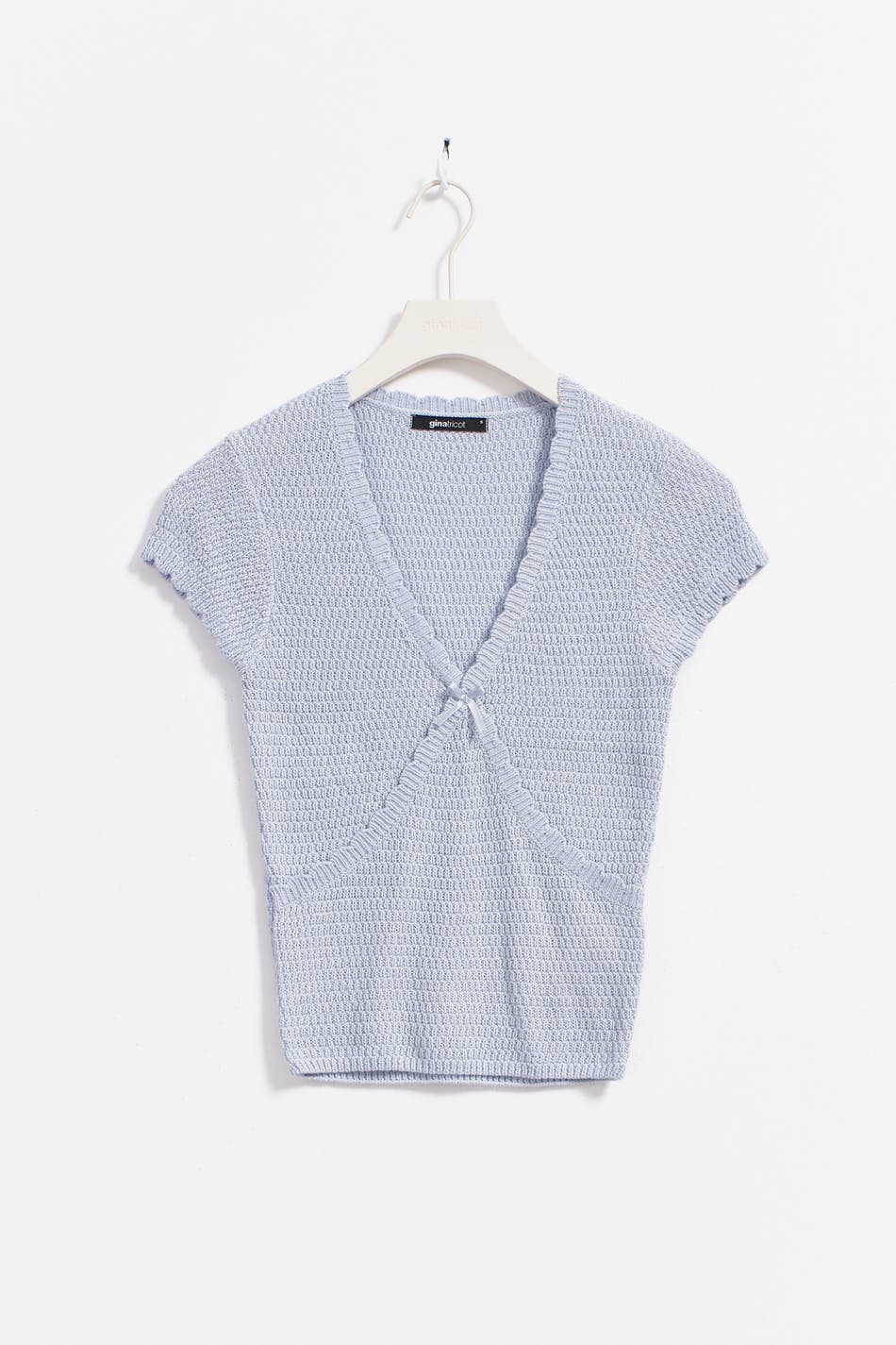 Crochet knitted top